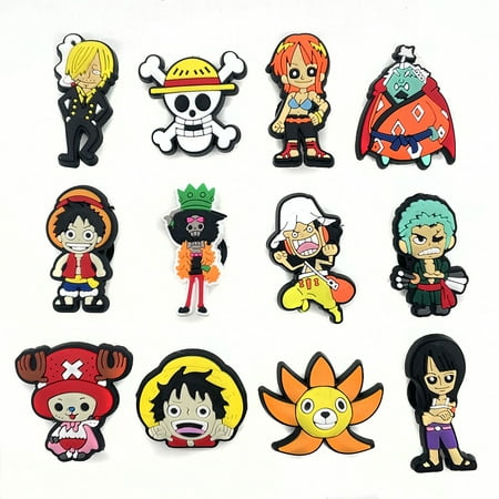 12 Pcs One Piece Croc Charms for Cartoon Shoe Sandals Decorations for Boys Girls Teens Men Women Adults Party Favo
12 Pcs One Piece Croc Charms for Cartoon Shoe Sandals Decorations for Boys Girls Teens Men Women Adults Party Favo