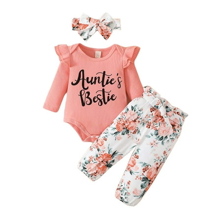 uukiA 0-12 Months Newborn Baby Girl Toddler Long Sleeve Romper Floral Printed Pants And Hairband 3PCs Outfits Set
uukiA 0-12 Months Newborn Baby Girl Toddler Long Sleeve Romper Floral Printed Pants And Hairband 3PCs Outfits Set
