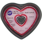Cake Boss Professional Bakeware 9" Heart Cake Pan, Silver
