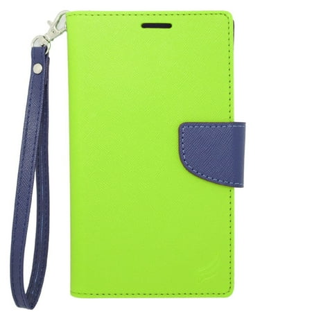 Insten Leather Case For iPhone 6/6s HTC One M7/M8/X/XL LG Nexus 4/5 Microsoft Motorola Samsung Galaxy - Green