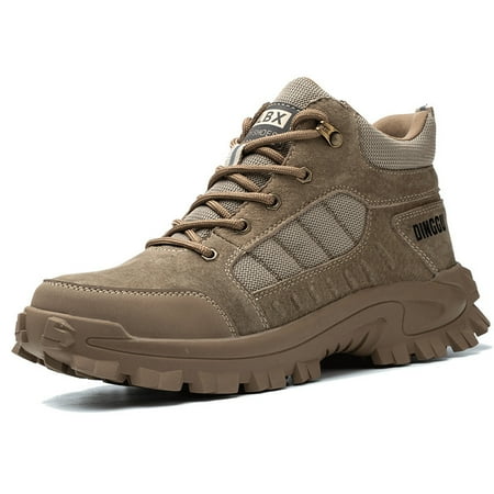 Steel Toe Boots Safety Boots Leather Wear-resistant Puncture Proof Waterproof Non Slip Work Boots Industrial Construction Safety Outdoor Shoes
Steel Toe Boots Safety Boots Leather Wear-resistant Puncture Proof Waterproof Non Slip Work Boots Industrial Construction Safety Outdoor Shoes
