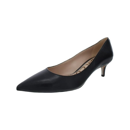 Sam Edelman Womens Dori Leather Slip On Pointed Toe Heels