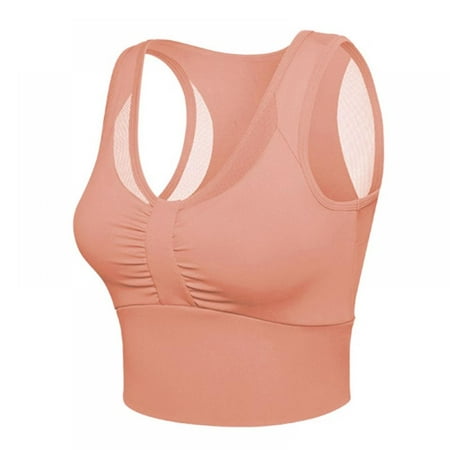 Baywell Racerback Sports Bras for Women - Padded Seamless High Impact Support for Yoga Gym Workout Fitness Orange 80ABCD/85AB
Baywell Racerback Sports Bras for Women - Padded Seamless High Impact Support for Yoga Gym Workout Fitness Orange 80ABCD/85AB