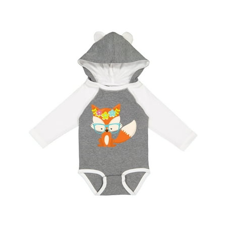 Inktastic Hipster Fox Fox With Glasses Flowers Gift Baby Boy or Baby Girl Long Sleeve Bodysuit
Inktastic Hipster Fox Fox With Glasses Flowers Gift Baby Boy or Baby Girl Long Sleeve Bodysuit