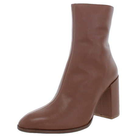 Steve Madden Womens Trudy Leather Pointed Toe Ankle Boots