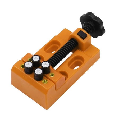 Leke Table Vice Carving Bench Clamp Flat Pliers Drill Press Adjust Hand Tool