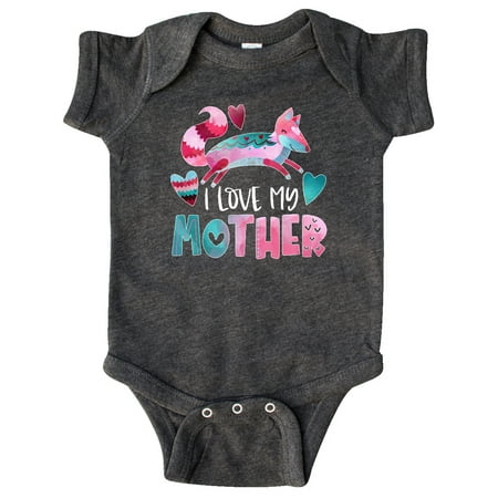 Inktastic I Love My Mother Pink and Blue Fox with Hearts Gift Baby Boy or Baby Girl Bodysuit
Inktastic I Love My Mother Pink and Blue Fox with Hearts Gift Baby Boy or Baby Girl Bodysuit