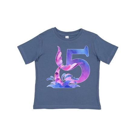 Inktastic 5th Birthday Mermaid Tail Gift Toddler Boy or Toddler Girl T-Shirt
Inktastic 5th Birthday Mermaid Tail Gift Toddler Boy or Toddler Girl T-Shirt