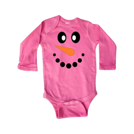 Inktastic Cute Smiling Snowman Face with Carrot Nose Gift Baby Boy or Baby Girl Long Sleeve Bodysuit
Inktastic Cute Smiling Snowman Face with Carrot Nose Gift Baby Boy or Baby Girl Long Sleeve Bodysuit