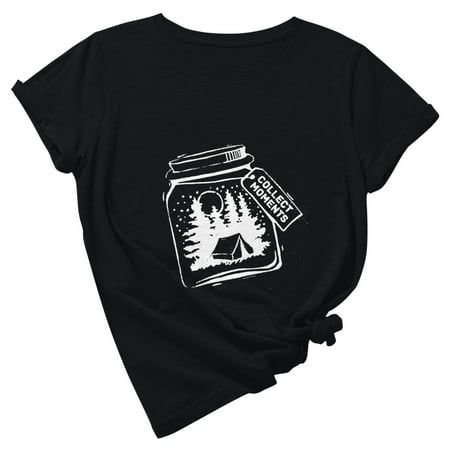 Long Sleeve Shirts for Women Long Sleeve Crop Top Women s Summer Loose Fit Pullover Print Crew Neck Short Sleeve Top Short Sleeve Crew Neck Top/Shirt Going Out Tops Square Neck Tops Black M
Long Sleeve Shirts for Women Long Sleeve Crop Top Women s Summer Loose Fit Pullover Print Crew Neck Short Sleeve Top Short Sleeve Crew Neck Top/Shirt Going Out Tops Square Neck Tops Black M