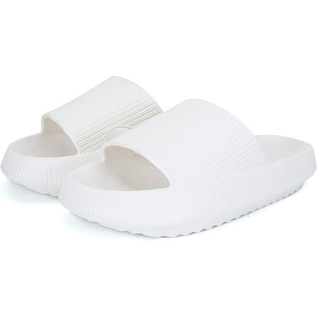 Cloud Slippers for Women and Men Massage Shower Bathroom Non-Slip Quick Drying Open Toe Super Soft Comfy Thick Sole Home House Cloud Cushion Slide Sandals for Indoor & Outdoor Platform Shoes
Cloud Slippers for Women and Men Massage Shower Bathroom Non-Slip Quick Drying Open Toe Super Soft Comfy Thick Sole Home House Cloud Cushion Slide Sandals for Indoor & Outdoor Platform Shoes