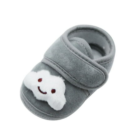 Cloud Shoes Boots Winter Warm Plush Girls Soft Sole Shoes