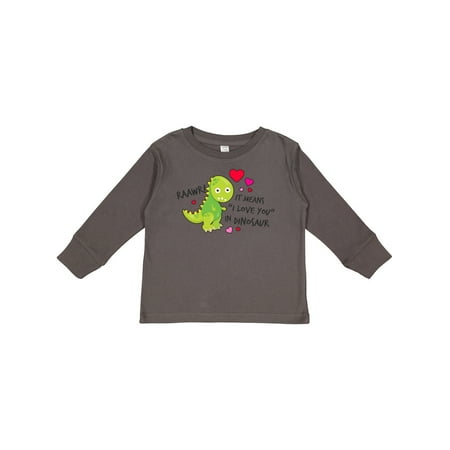 Inktastic I Love You in Dinosaur! RAAWR with Hearts Boys or Girls Long Sleeve Toddler T-Shirt
Inktastic I Love You in Dinosaur! RAAWR with Hearts Boys or Girls Long Sleeve Toddler T-Shirt