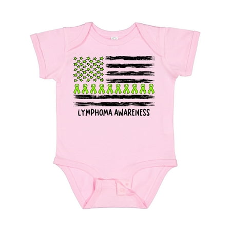 Inktastic Lymphoma Awareness Lime Ribbons and Flag Gift Baby Boy or Baby Girl Bodysuit
Inktastic Lymphoma Awareness Lime Ribbons and Flag Gift Baby Boy or Baby Girl Bodysuit