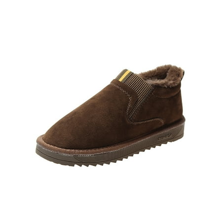 Avamo Womens Winter Bootie Plush Lined Snow Boots Slip On Warm Ankle Boot Outdoor Short Booties Daily Wear Resistant Comfort Walking Shoes Brown 7
Avamo Womens Winter Bootie Plush Lined Snow Boots Slip On Warm Ankle Boot Outdoor Short Booties Daily Wear Resistant Comfort Walking Shoes Brown 7
