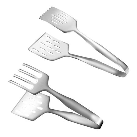 2pc Multi-functional Steak Clamp Steak Tong Kitchen Gadget for Cooking BBQ (Silver)
2pc Multi-functional Steak Clamp Steak Tong Kitchen Gadget for Cooking BBQ (Silver)