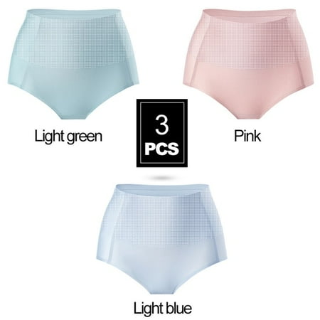 Gentle.Bear High Waist Underwear Women Ice Silk Seamless Panties 2022 New Body Shapewear Elastic Breathable Soft Ladies Briefs
Gentle.Bear High Waist Underwear Women Ice Silk Seamless Panties 2022 New Body Shapewear Elastic Breathable Soft Ladies Briefs