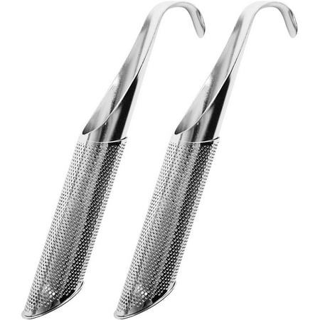Stainless Steel Tea Infuser Pipe Design Tea Strainer for Mug Fancy Filter for Puer The Herb Tea Tools Accessories (2 pcs)
Stainless Steel Tea Infuser Pipe Design Tea Strainer for Mug Fancy Filter for Puer The Herb Tea Tools Accessories (2 pcs)