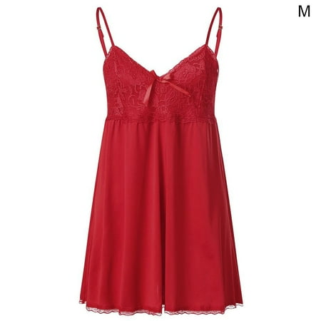 Sleep Dress Hollow Lace Strap Dress Neck Sexy Pajama Nightdress Woman Underwear V
Sleep Dress Hollow Lace Strap Dress Neck Sexy Pajama Nightdress Woman Underwear V
