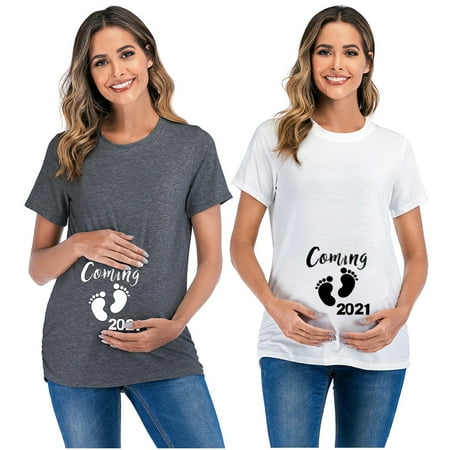 Tejiojio Maternity/Labor/Nursing Clothing Clearance Women Maternity Short Sleeve O-neck Letter Print T-shirt Tops Pregnancy Blouse
Tejiojio Maternity/Labor/Nursing Clothing Clearance Women Maternity Short Sleeve O-neck Letter Print T-shirt Tops Pregnancy Blouse