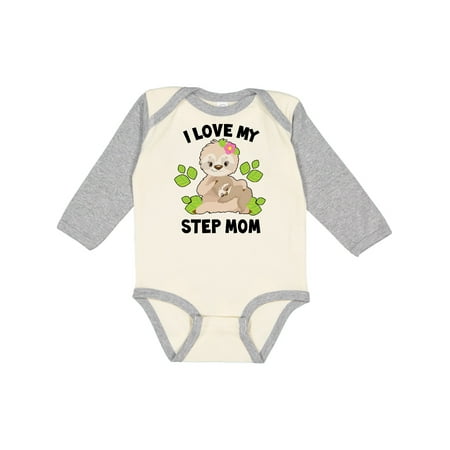Inktastic Cute Sloth I Love My Step Mom with Green Leaves Gift Baby Boy or Baby Girl Long Sleeve Bodysuit
Inktastic Cute Sloth I Love My Step Mom with Green Leaves Gift Baby Boy or Baby Girl Long Sleeve Bodysuit