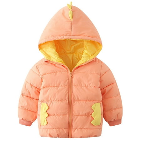 ZHUASHUM Toddler Boys Girls Winter Coat Cartoon Dinosaur Hooded Jacket Thicken Windproof Warm Outwear
ZHUASHUM Toddler Boys Girls Winter Coat Cartoon Dinosaur Hooded Jacket Thicken Windproof Warm Outwear