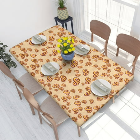 Home Deluxe Tablecloth Pretzel Beer Snack Waterproof Elastic Rim Edged Table Cover- For Christmas Parties And Picnics 4ft
Home Deluxe Tablecloth Pretzel Beer Snack Waterproof Elastic Rim Edged Table Cover- For Christmas Parties And Picnics 4ft