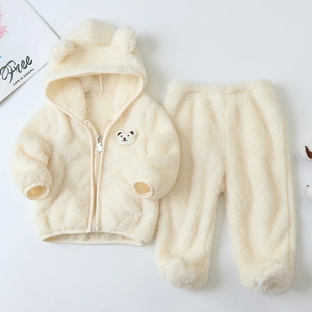 ZHUASHUM Jacket For Toddler Baby Boy Girl Winter Clothes Hooded Tops With Bear Ears Pants Sweater 2Pcs Outfits Set Kid Coats
ZHUASHUM Jacket For Toddler Baby Boy Girl Winter Clothes Hooded Tops With Bear Ears Pants Sweater 2Pcs Outfits Set Kid Coats