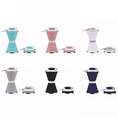 TINKER Portable Silicone Collapsible Sport Travel Cup Folding Camping Bottle with Lids Picnic Snacks Drinking Mugs Expandable Reusable Drinking Cup Set
TINKER Portable Silicone Collapsible Sport Travel Cup Folding Camping Bottle with Lids Picnic Snacks Drinking Mugs Expandable Reusable Drinking Cup Set