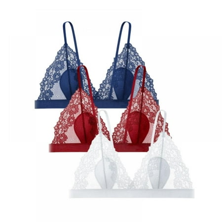 Women s Sexy Lace Minimizer Bra Sheer Mesh Unlined Underwire Ultra-thin Non Padded Full Coverage Plus Size Bras(3-Packs)
Women s Sexy Lace Minimizer Bra Sheer Mesh Unlined Underwire Ultra-thin Non Padded Full Coverage Plus Size Bras(3-Packs)