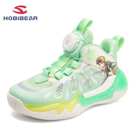 HOBIBEAR Baby Boys Basketball Shoes Cartoon Anime Cushioned Shock Absorption Comfortable Non-Slip Running Shoes Athletic Shoes For Toddler Kids Children
HOBIBEAR Baby Boys Basketball Shoes Cartoon Anime Cushioned Shock Absorption Comfortable Non-Slip Running Shoes Athletic Shoes For Toddler Kids Children