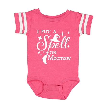 Inktastic I Put a Spell on Meemaw Witch Hat and Broom Gift Baby Boy or Baby Girl Bodysuit
Inktastic I Put a Spell on Meemaw Witch Hat and Broom Gift Baby Boy or Baby Girl Bodysuit