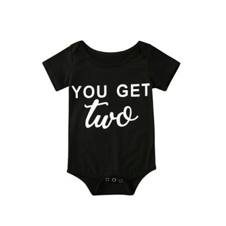 Sunisery Newborn Baby Girl Boy Letter Printed Romper Short Sleeve Jumpsuit One Piece Casual Clothes
Sunisery Newborn Baby Girl Boy Letter Printed Romper Short Sleeve Jumpsuit One Piece Casual Clothes