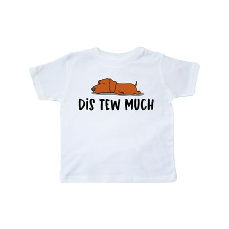 Inktastic Napping Dis Tew Much Daschund Weiner Dog Brown Gift Toddler Boy or Toddler Girl T-Shirt
Inktastic Napping Dis Tew Much Daschund Weiner Dog Brown Gift Toddler Boy or Toddler Girl T-Shirt