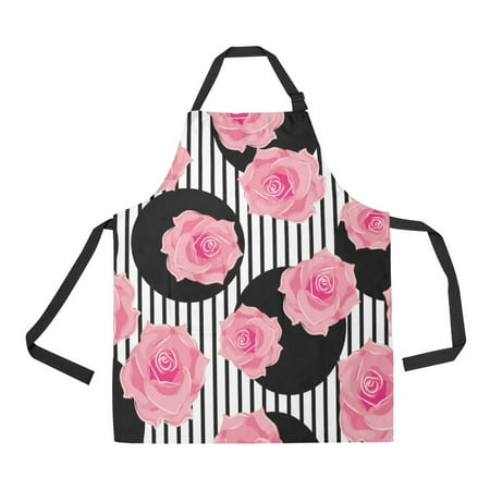 ASHLEIGH Seamless Pattern Of Roses Adjustable Bib Apron with Pockets Apron for Cooking Baking Gardening
ASHLEIGH Seamless Pattern Of Roses Adjustable Bib Apron with Pockets Apron for Cooking Baking Gardening