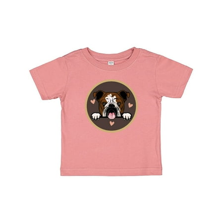 Inktastic English Bulldog Gift for Dog Lover Gift Baby Girl T-Shirt