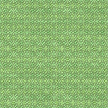 Ahgly Company Indoor Square Patterned Green Onion Green Area Rugs 8 Square