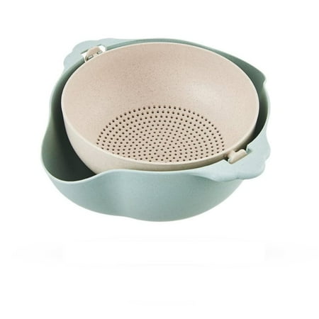 Multifunction Kitchen Strainer Double Drain Basket Vegetables Fruit Washing Strainer Bowls
Multifunction Kitchen Strainer Double Drain Basket Vegetables Fruit Washing Strainer Bowls