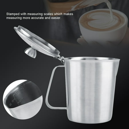 Durable Milk Frothing Pitcher Multifuctional Polishing Steaming Pitcher Stainless Steel For Milk Coffee
Durable Milk Frothing Pitcher Multifuctional Polishing Steaming Pitcher Stainless Steel For Milk Coffee