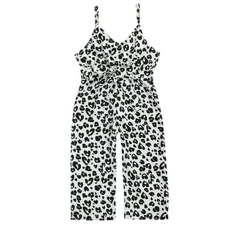Canrulo Toddler Baby Girls Sleeveless Leopard Print Strap Romper One Piece Bodysuit Jumpsuit Summer Clothes White 3-4 Years
Canrulo Toddler Baby Girls Sleeveless Leopard Print Strap Romper One Piece Bodysuit Jumpsuit Summer Clothes White 3-4 Years