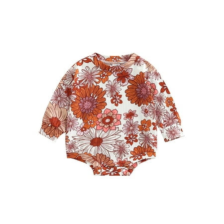 sdghg Baby Girl Romper Long Sleeve Round Neck Cartoon Ghost / Santa / Flower Loose Button Romper
sdghg Baby Girl Romper Long Sleeve Round Neck Cartoon Ghost / Santa / Flower Loose Button Romper