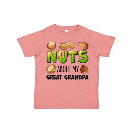 Inktastic Nuts About My Great Grandpa Peanut Almond Pistachio Gift Toddler Boy or Toddler Girl T-Shirt
Inktastic Nuts About My Great Grandpa Peanut Almond Pistachio Gift Toddler Boy or Toddler Girl T-Shirt