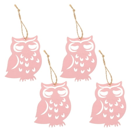 TINKSKY 4Pcs Owl Wooden Cutouts Wood Owl Cutouts Cartoon Owl Wood Slices Xmas Tree Pendants
TINKSKY 4Pcs Owl Wooden Cutouts Wood Owl Cutouts Cartoon Owl Wood Slices Xmas Tree Pendants