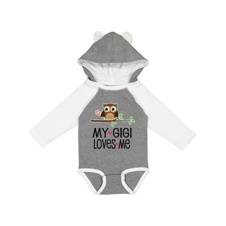 Inktastic My Gigi Loves Me Girl Owl Gift Baby Girl Long Sleeve Bodysuit 
Inktastic My Gigi Loves Me Girl Owl Gift Baby Girl Long Sleeve Bodysuit