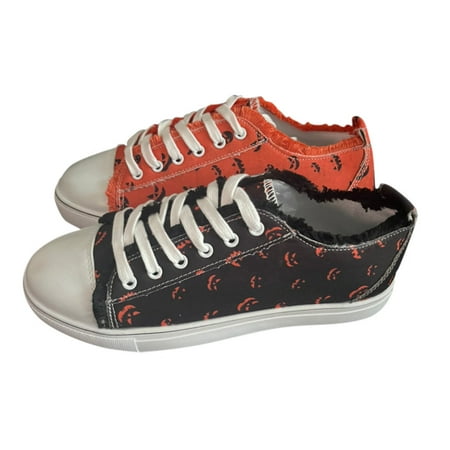 Women Walking Shoes Women Shoes Color Printing Casual Shoes Fashion Soft Sole Non Slip Lazy Casual Shoes casual shoes for Women Canvas Orange
Women Walking Shoes Women Shoes Color Printing Casual Shoes Fashion Soft Sole Non Slip Lazy Casual Shoes casual shoes for Women Canvas Orange