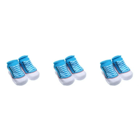 3pcs Anti Slip Cotton Socks Shoes Slippers Socks for 0-6 Month Newborn Baby Boy Girls
3pcs Anti Slip Cotton Socks Shoes Slippers Socks for 0-6 Month Newborn Baby Boy Girls