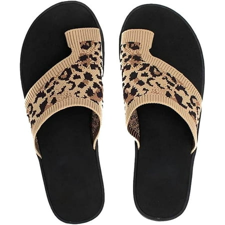 n/a Women Flip Flop Woven Summer Sandals Leopard Cover Toe Casual Beach Open-Toe Flat Shoes Flip Flops Lady Slippers (Color : Brown Size : 39)
n/a Women Flip Flop Woven Summer Sandals Leopard Cover Toe Casual Beach Open-Toe Flat Shoes Flip Flops Lady Slippers (Color : Brown Size : 39)