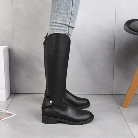 Womens Thigh High Boots- Christmas Gifts Vintage Mid-Heel Chunky Heel Women s Mid Calf Boots Black 36
Womens Thigh High Boots- Christmas Gifts Vintage Mid-Heel Chunky Heel Women s Mid Calf Boots Black 36