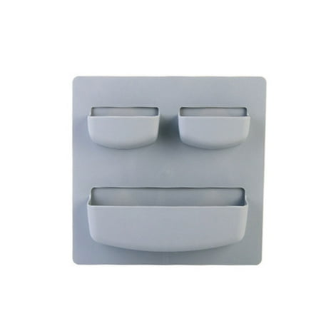 Voomwa Punch-free Wall Hanging Rack Kitchen Storage Rack