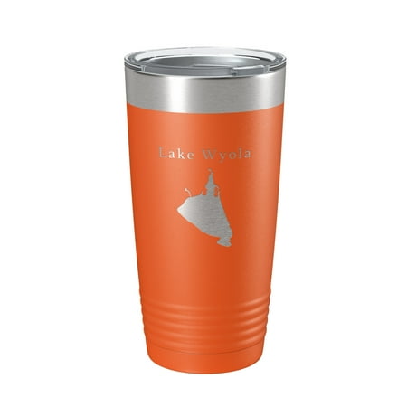 Lake Wyola Map Tumbler Travel Mug Insulated Laser Engraved Coffee Cup Massachusetts 20 oz Orange
Lake Wyola Map Tumbler Travel Mug Insulated Laser Engraved Coffee Cup Massachusetts 20 oz Orange